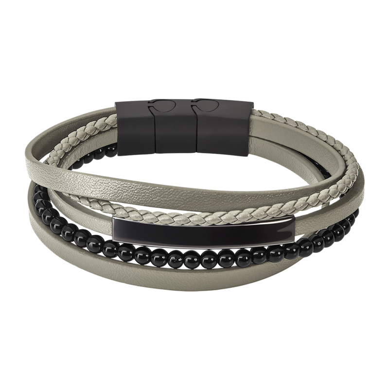 copy of Lotus Style Bracelet Homme Cuir Noir Et Acier LS2098-2/2 copy of Lotus Style Bracelet Homme Cuir Noir Et Acier LS2098-2/2