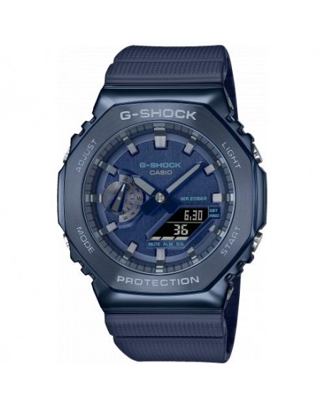 Casio G-Shock Montre Homme Résine Bleu GM-2100N-2AER