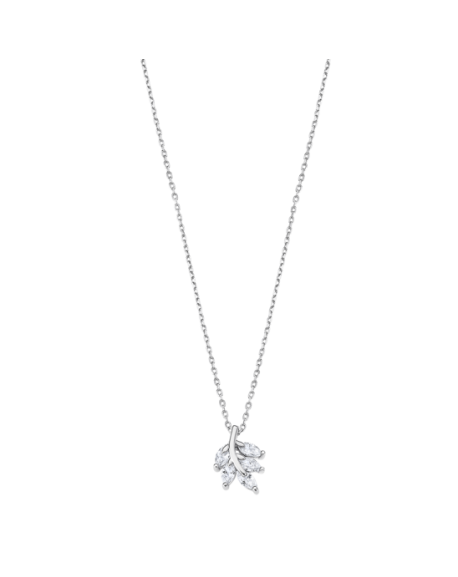 Lotus Silver Collier Femme Argent Strass  LP3086-1/1