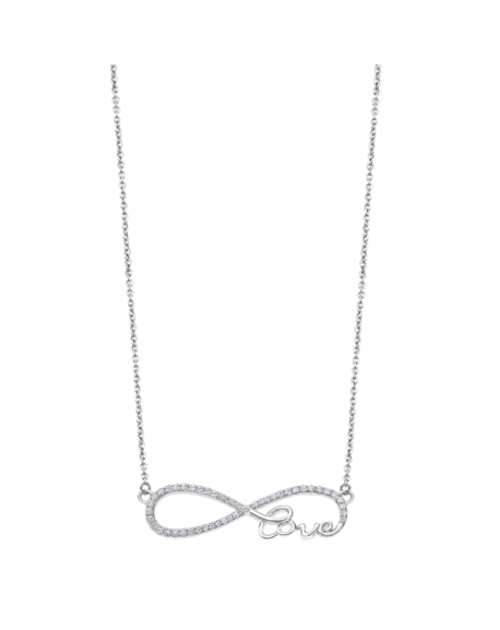 Lotus Silver Collier Femme Argent Signe Infini LP3314-1/1