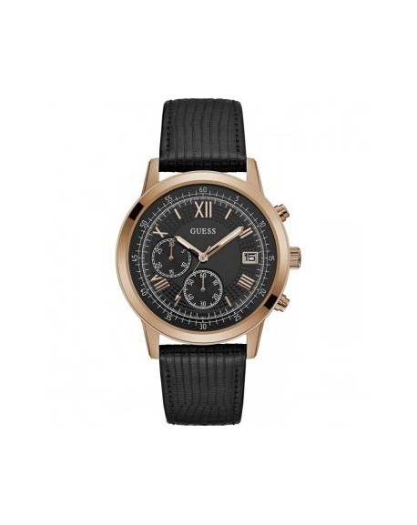 Montre guess homme cuir hot sale