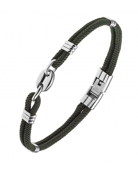 All blacks Bracelet Homme Nylon Vert 682236