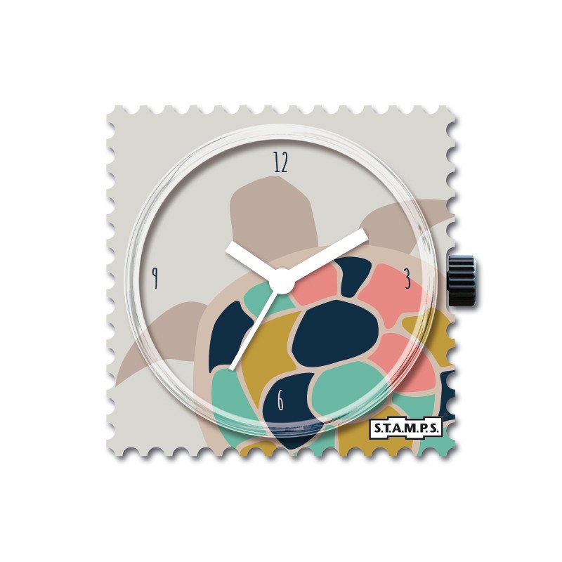 Green Line Boitier Montre Stamps 106000 Sea Turtle