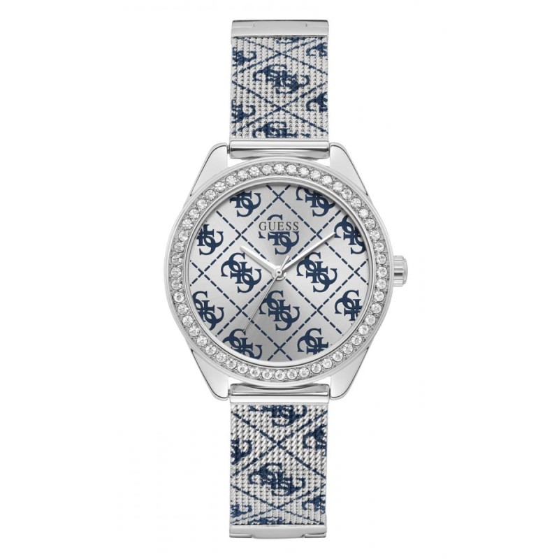Guess Claudia Montre Femme Acier Maille Milanaise W1279L1 Guess Claudia Montre Femme Acier Maille Milanaise W1279L1