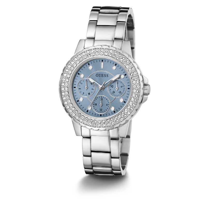 Guess Crown Jewel Montre Femme Acier GW0410L1 Guess Crown Jewel Montre Femme Acier GW0410L1