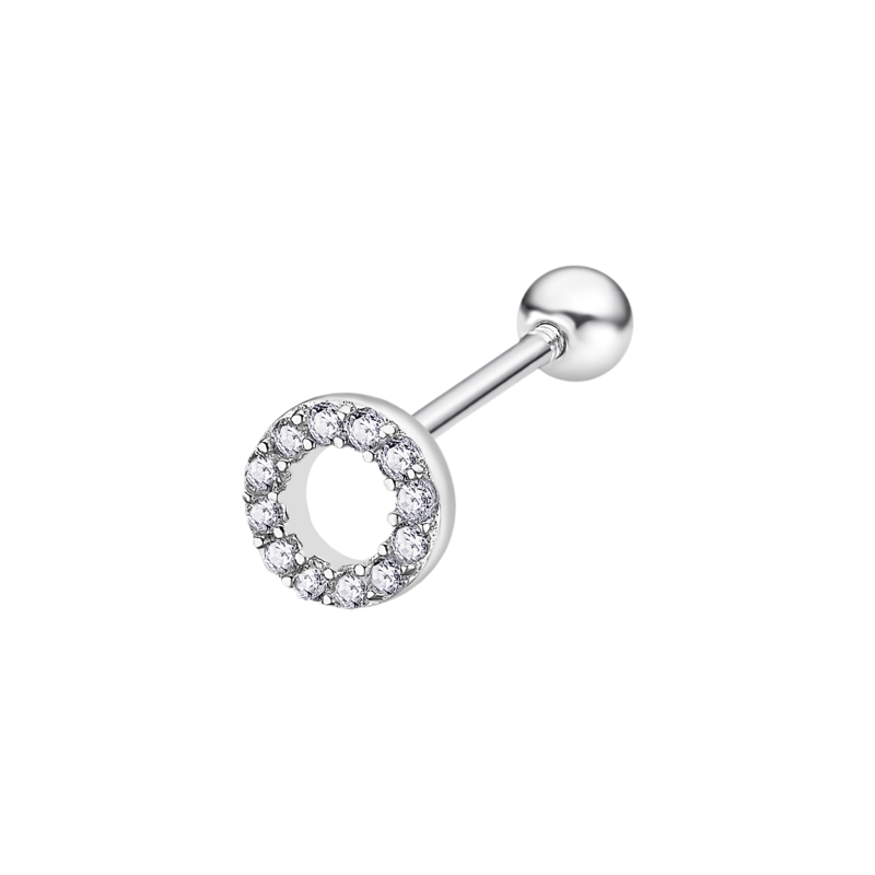 Lotus Silver Bijoux D'Oreille Femme Argent Et Strass LP3376-9/1