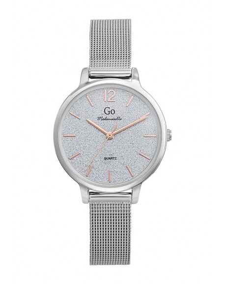 Go Girl Montre Femme Acier Argenté Milanais 695412