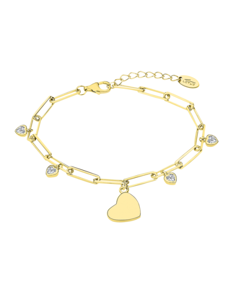 Lotus Silver Bracelet Femme Doré Avec Cœur LP3269-2/2