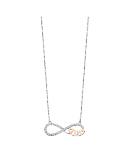 Lotus Silver Collier Femme...