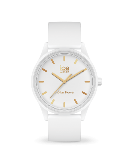 Ice Watch Solar Power White gold Medium Montre Femme 020301