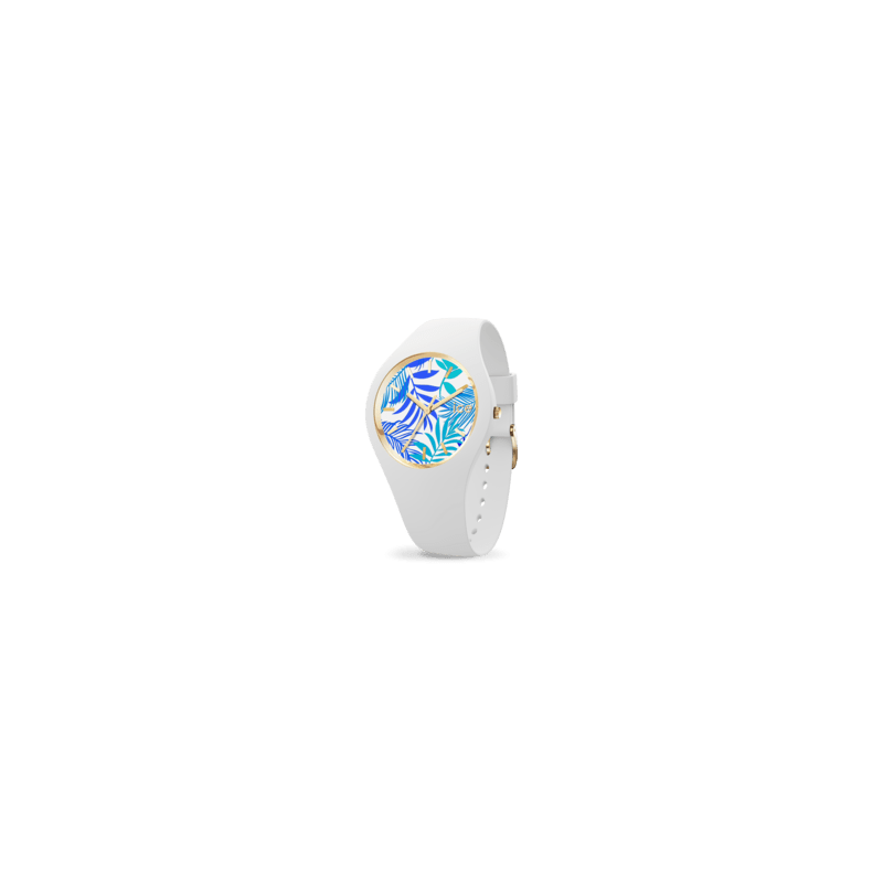 Ice Watch Flower Turquoise Leaves Montre Femme Médium 020517 Ice Watch Flower Turquoise Leaves Montre Femme Médium 020517