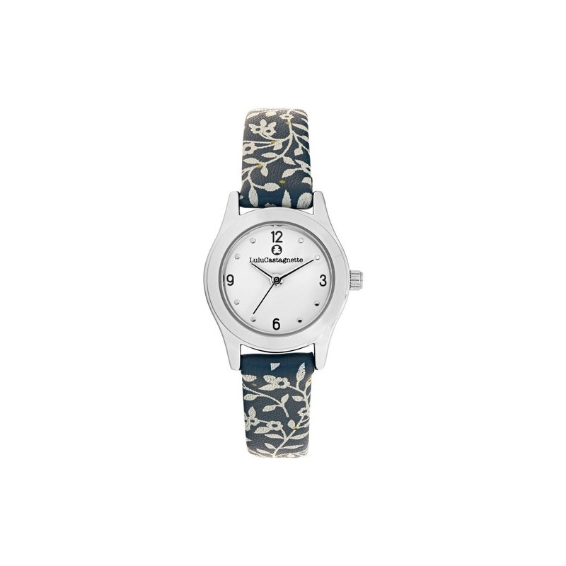 Lulu Castagnette Leaf Montre Fille Cuir Vert 38926 Lulu Castagnette Leaf Montre Fille Cuir Vert 38926