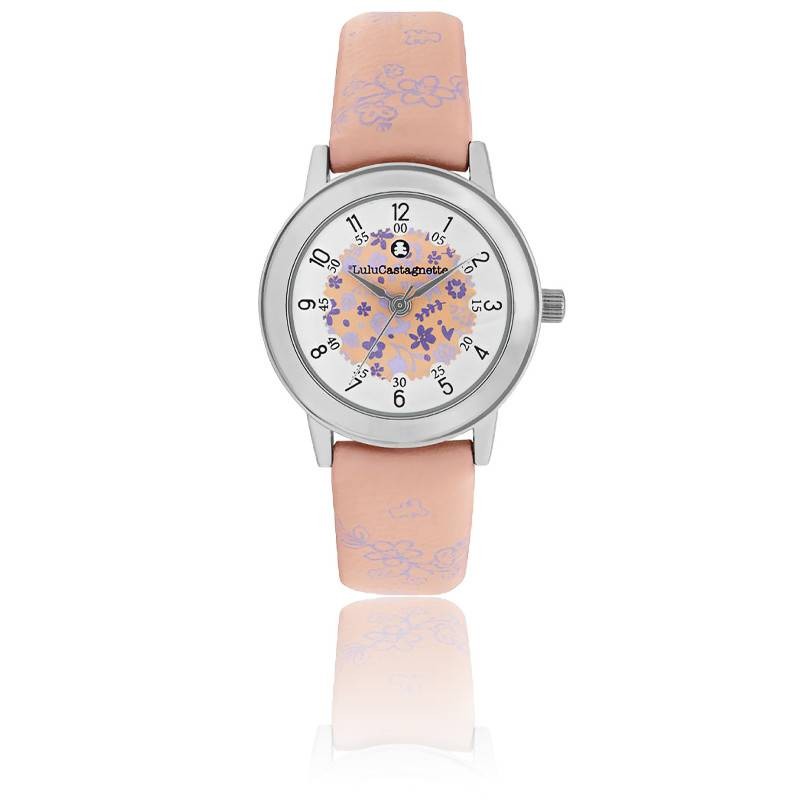 Lulu Castagnette Bohème Style Montre Fille Cuir Rose 38919 Lulu Castagnette Bohème Style Montre Fille Cuir Rose 38919