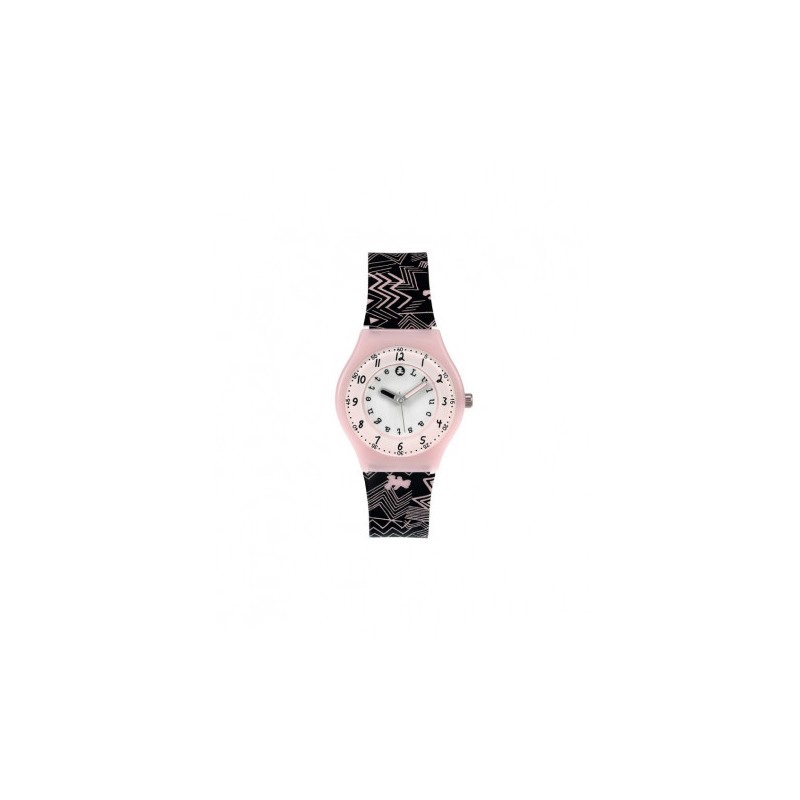 Lulu Castagnette Graff Montre Fille Silicone Noir G38011 Lulu Castagnette Graff Montre Fille Silicone Noir G38011