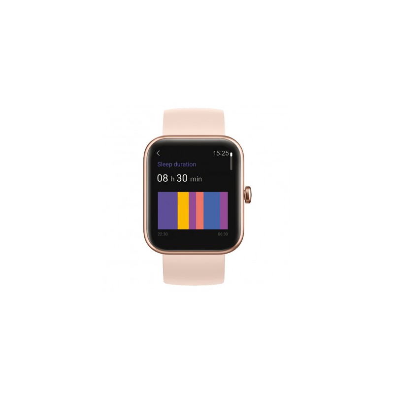 Smarty Alexa Montre Mixte Connectée Silicone Rose SW029F Smarty Alexa Montre Mixte Connectée Silicone Rose SW029F