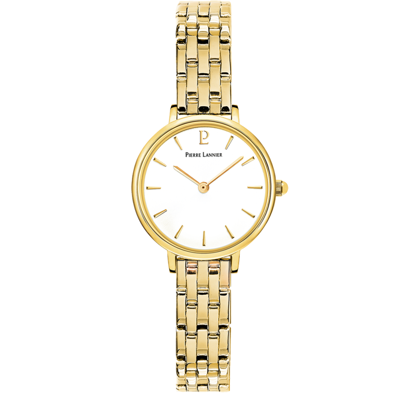 Pierre Lannier Nova Montre Femme Acier Doré 021J502