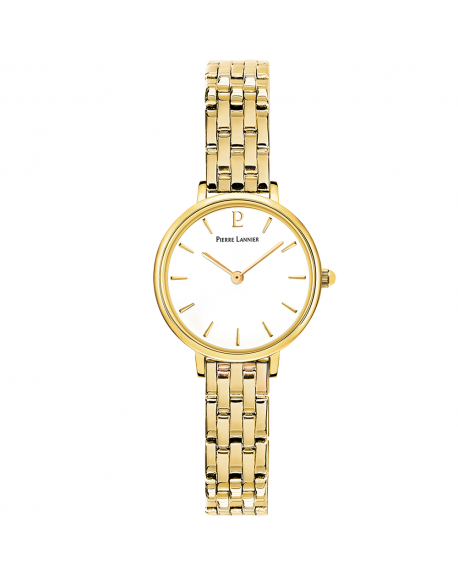 Pierre Lannier Nova Montre Femme Acier Doré 021J502