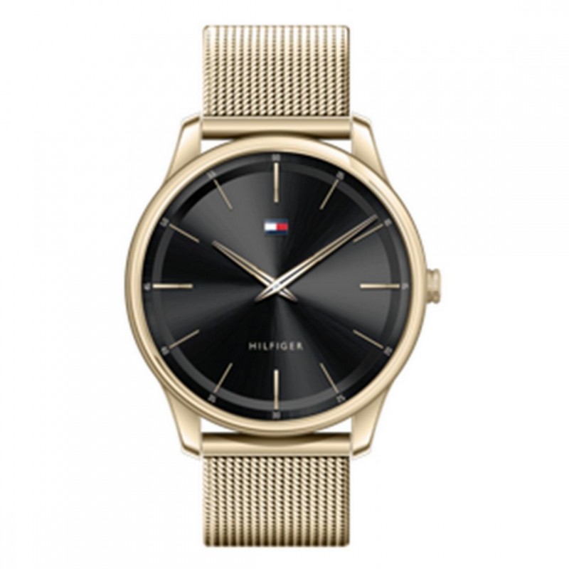 Tommy Hilfiger Adrian Montre Homme Acier Doré Milanais 1710469 Tommy Hilfiger Adrian Montre Homme Acier Doré Milanais 1710469