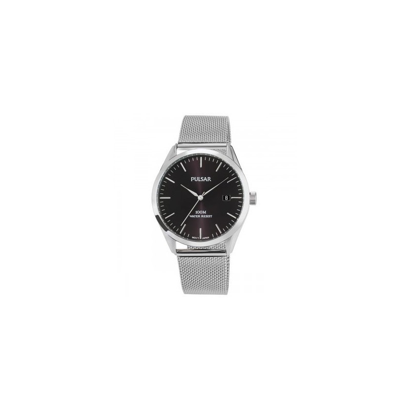 Montre Pulsar Homme Sport Acier Milanais PS9571X1 - 100 Mètres Montre Pulsar Homme Sport Acier Milanais PS9571X1 - 100 Mètres