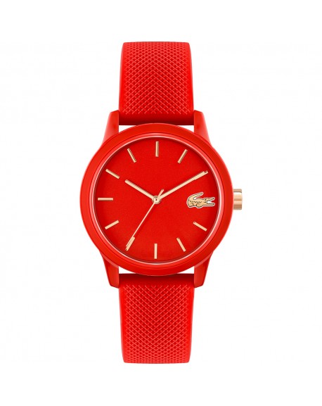 Lacoste 12.12 Montre Femme Silicone Rouge 2001226