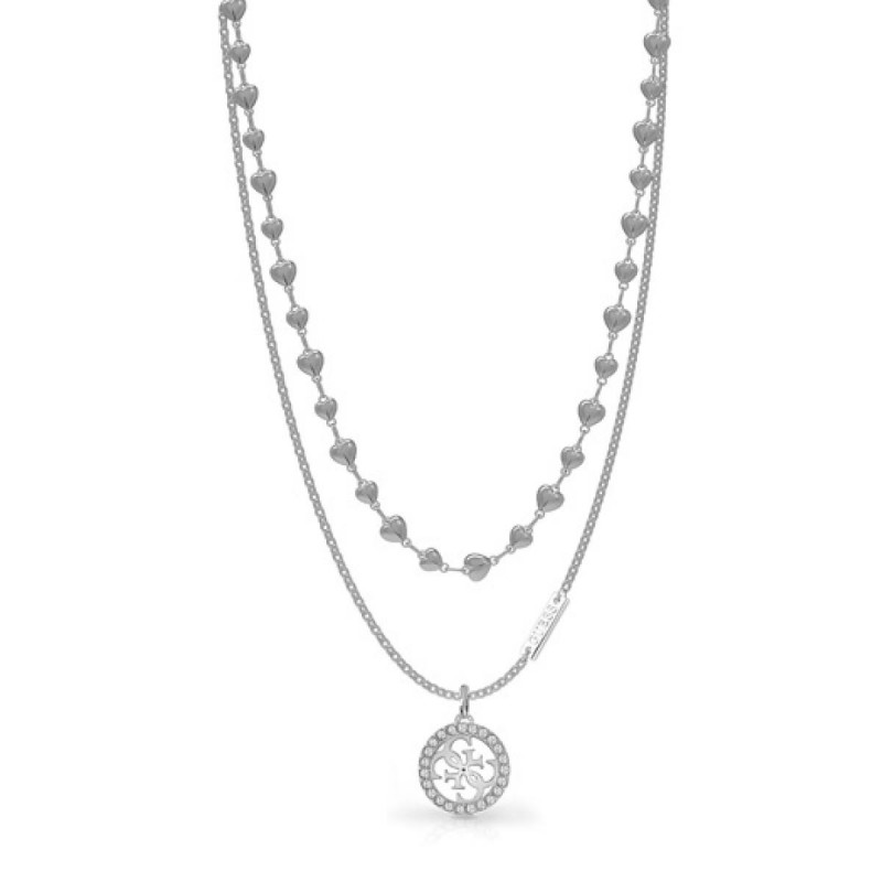 Guess Collier Tropical Sun Acier UBN78009 Guess Collier Tropical Sun Acier UBN78009