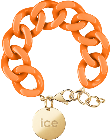 Ice Jewellery Chain Bracelet Flashy Orange - Gold 020926