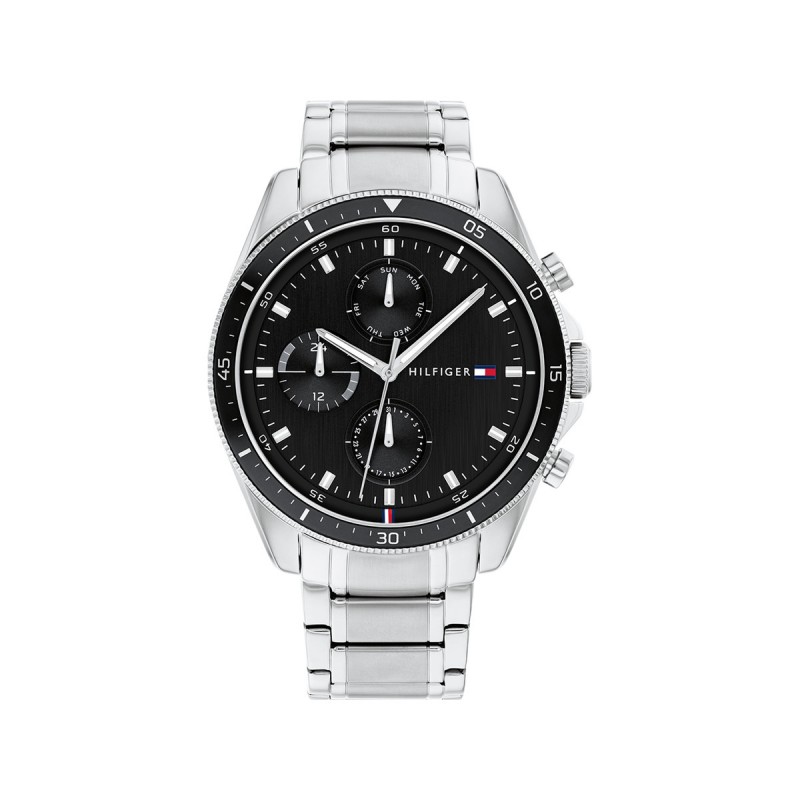 Tommy Hilfiger Parker Montre Homme Multifonction Acier 1791835 Tommy Hilfiger Parker Montre Homme Multifonction Acier 1791835
