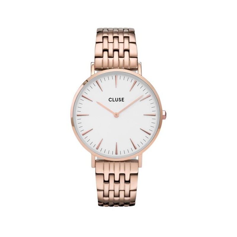 CLUSE Bohème Montre Femme Acier Doré Rose CW0101201024 CLUSE Bohème Montre Femme Acier Doré Rose CW0101201024