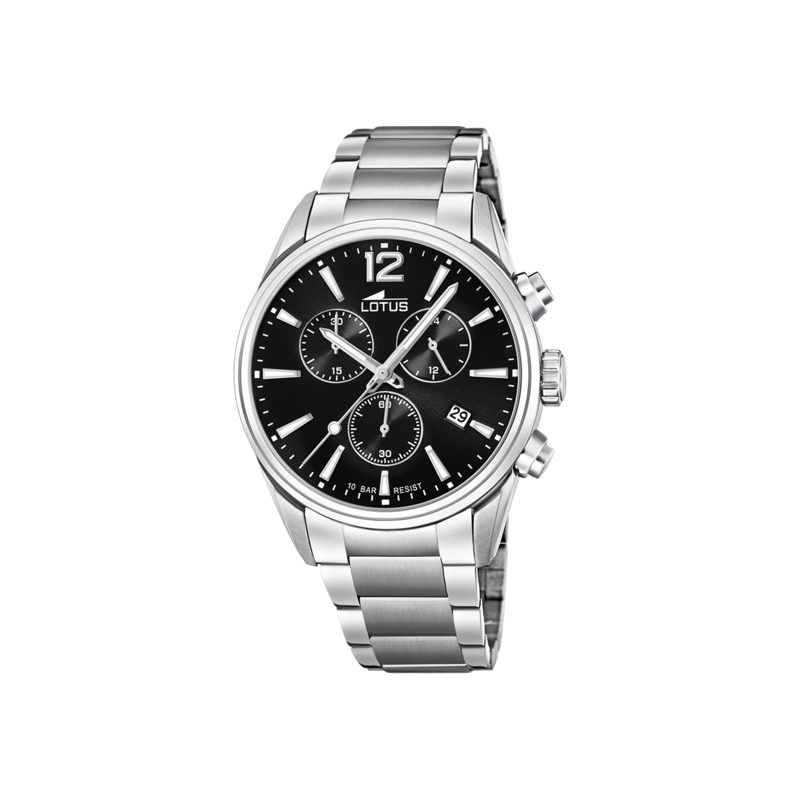 Lotus Montre Homme Chrono Acier 18690/3 Lotus Montre Homme Chrono Acier 18690/3