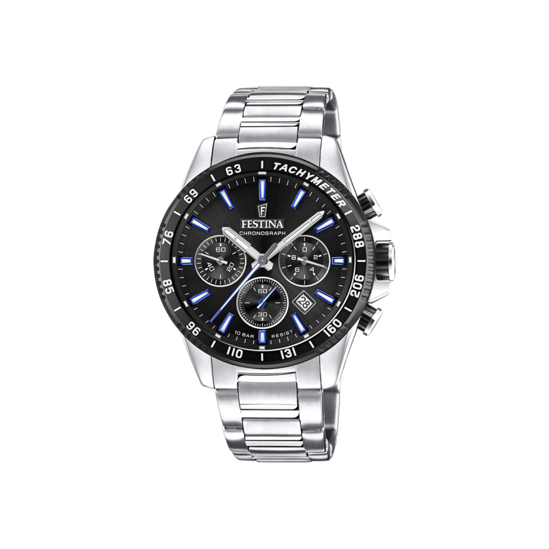 Festina Timeless Montre Homme Chrono Acier F20560/5