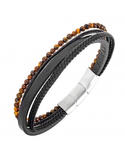 All blacks Bracelet Homme...