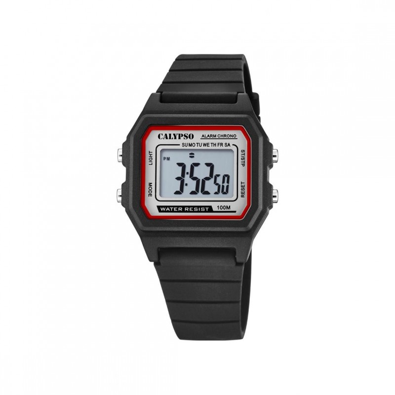 Calypso Junior Chrono Bracelet Silicone Noir K5805/4