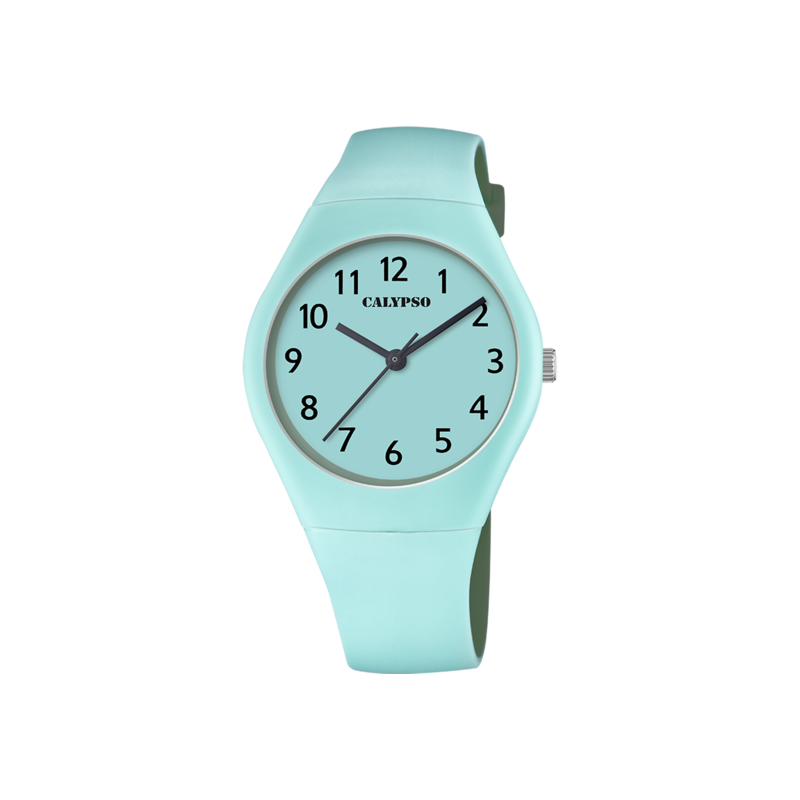 Calypso Sweet Time Montre Femme Acier Silicone Bleu K5791/E Calypso Sweet Time Montre Femme Acier Silicone Bleu K5791/E