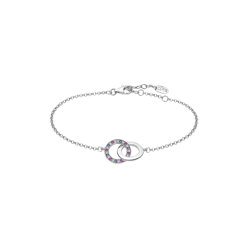 Lotus Silver Bracelet Femme Argent Et Pierres De Couleur - LP1990-2/3 Lotus Silver Bracelet Femme Argent Et Pierres De Couleur - LP1990-2/3