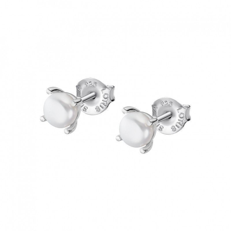 Lotus Silver Boucles D'Oreilles Femme Argent Perle LP3409-4/1