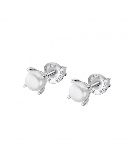 Lotus Silver Boucles D'Oreilles Femme Argent Perle LP3409-4/1