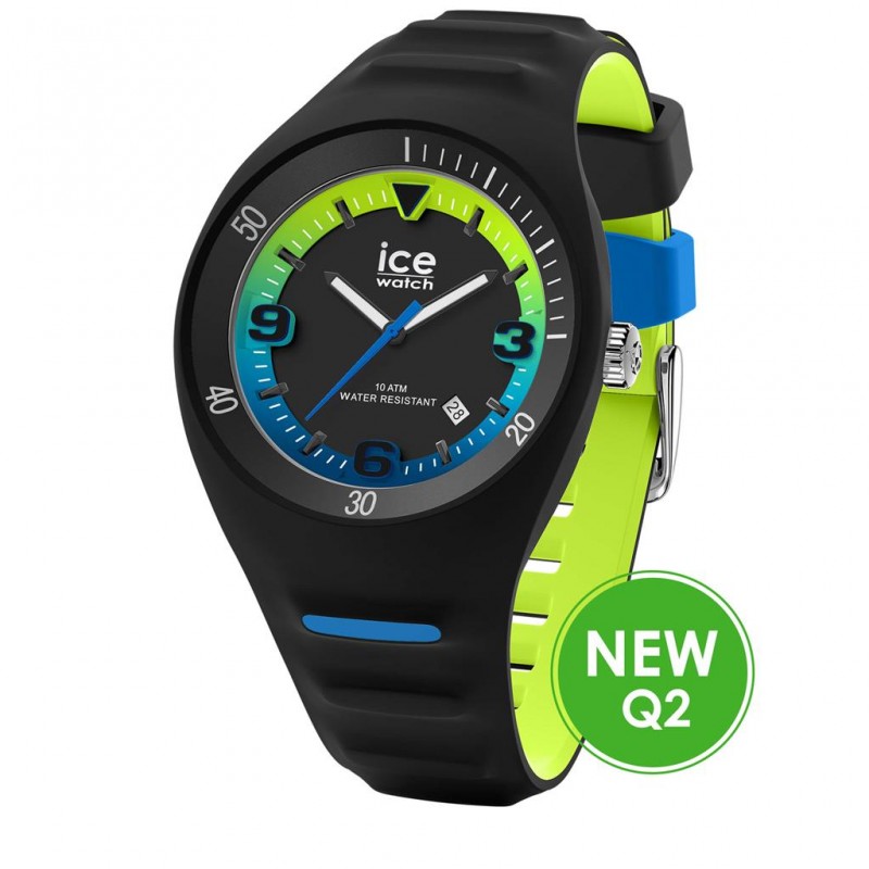 Ice Watch P.Leclerc Black Lime Médium Montre Homme 020612 Ice Watch P.Leclerc Black Lime Médium Montre Homme 020612
