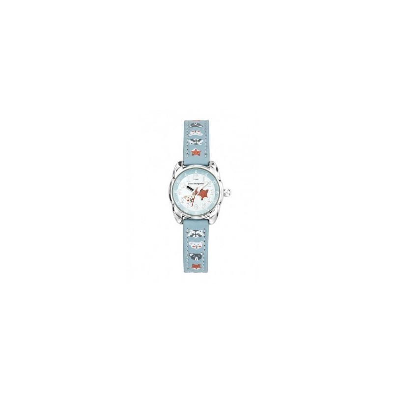 Montre Lulu Castagnette Fille Cuir Rose Motif Animaux- MiniStar - 38844 Montre Lulu Castagnette Fille Cuir Rose Motif Animaux- MiniStar - 38844