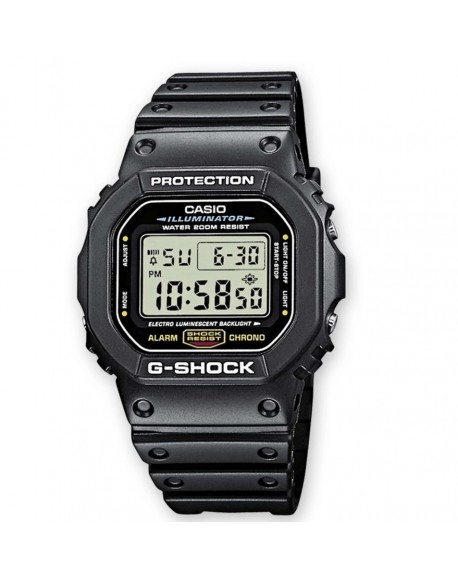 Casio G-Shock Montre Homme Résine Noir DW-5600UE-1ER