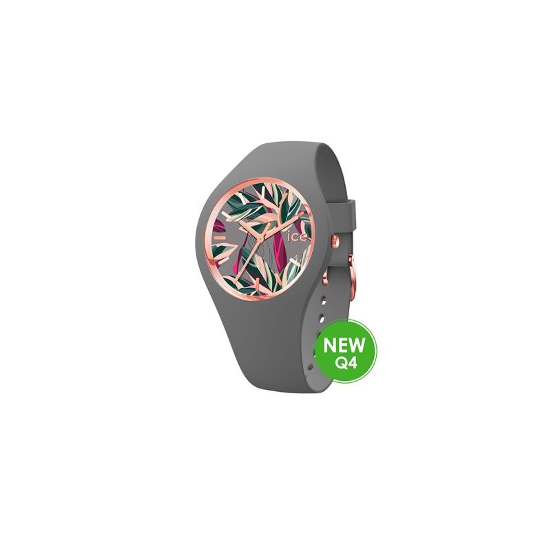 Ice Watch Flower Grey Leaves Montre Femme Medium 020515