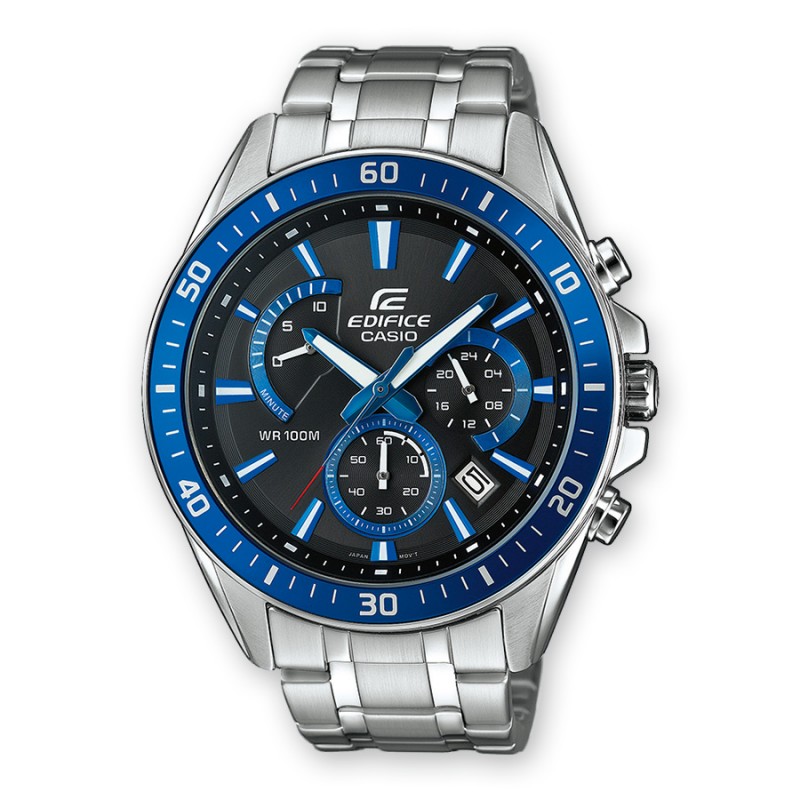 Casio Edifice Montre Homme Chrono Acier EFR-552D-1A2VUEF Casio Edifice Montre Homme Chrono Acier EFR-552D-1A2VUEF