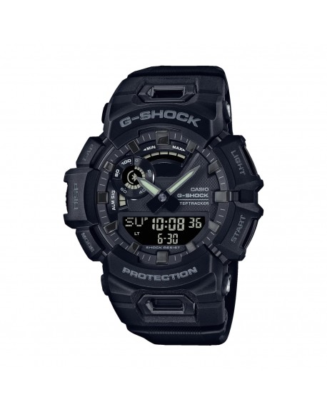 Casio G-Shock Montre Homme Bluetooth Chrono Résine Noir GBA-900-1AER