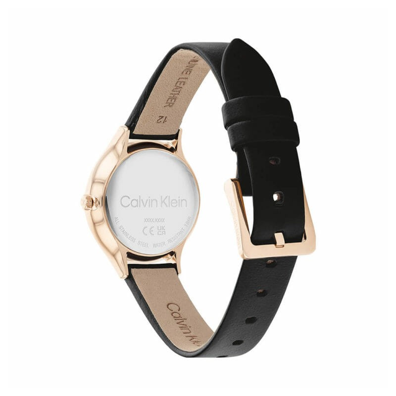 Calvin Klein Montre Femme Acier Doré Rose 25200183