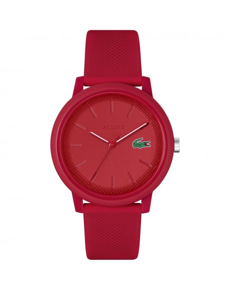 Lacoste 12.12 Montre Homme Silicone Rouge 2011173