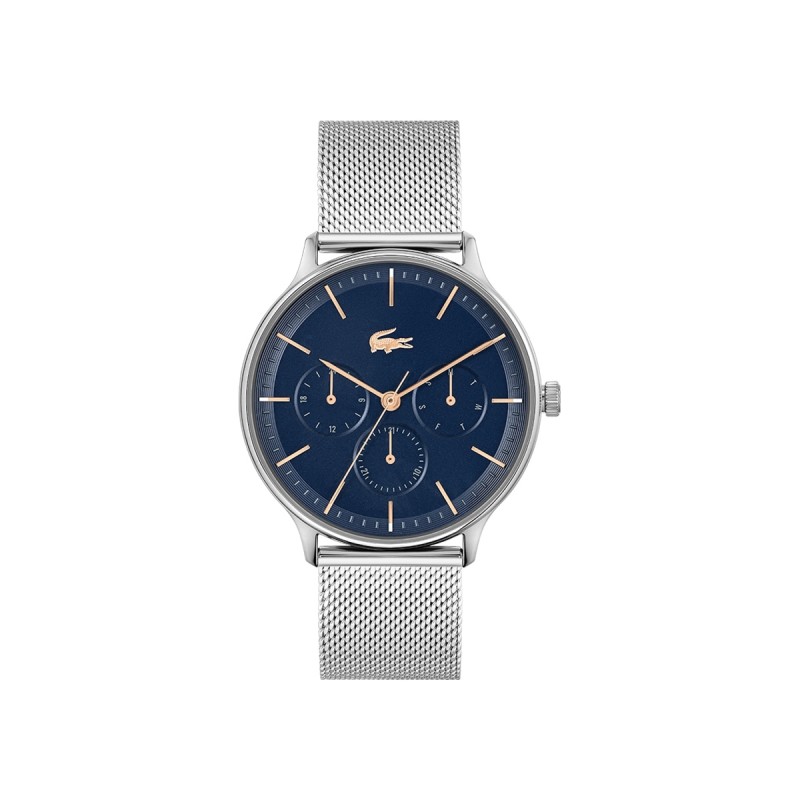 Lacoste Lacoste Club Montre Homme Multifonction Acier Milanais 2011228 Lacoste Lacoste Club Montre Homme Multifonction Acier Milanais 2011228