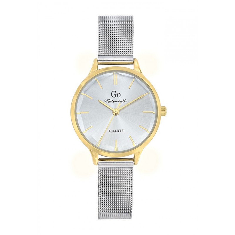 Go Girl Montre Femme Acier Argenté Milanais 695448 Go Girl Montre Femme Acier Argenté Milanais 695448