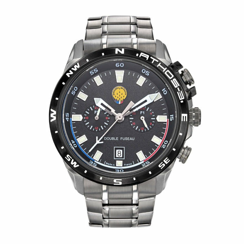 Patrouille de France Athos3 Montre Homme Multifonction Acier 668115