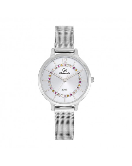 Go Girl Montre Femme Acier Milanais 695478