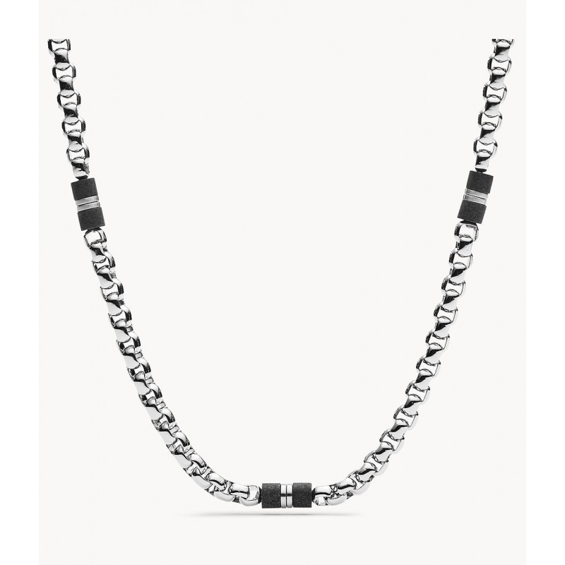 Fossil Collier Homme Acier JF03314040 Fossil Collier Homme Acier JF03314040