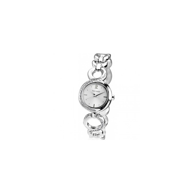 Montre Pierre Lannier Femme Strass Métal Argent 102M621 Montre Pierre Lannier Femme Strass Métal Argent 102M621
